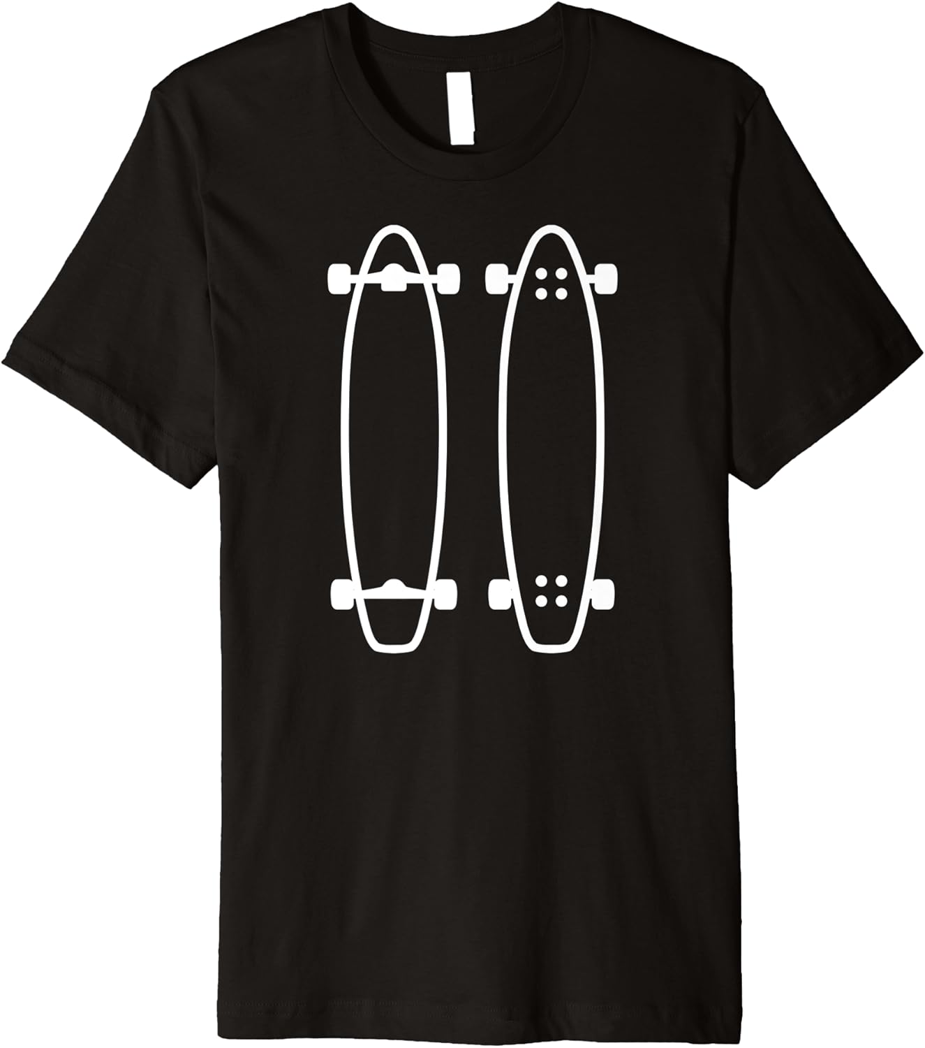 Longboard decks Premium TShirt Clothing, Shoes & Jewelry